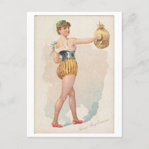 Sterke Vrouwen Series #26: Boxer  Briefkaart