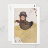 Sterke vrouwen Series #2: Pilot  Briefkaart (Voorkant / Achterkant)