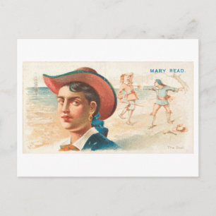 Sterke Vrouwen Series #44: Pirate Mary Lees Briefkaart