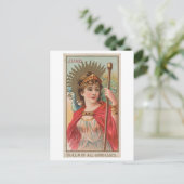 Sterke Vrouwen Series #52: Juno Goddess Briefkaart (Staand voorkant)