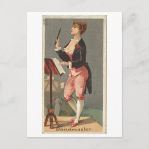 Sterke Vrouwen Series #7: Dirigent Briefkaart