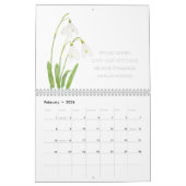 Sterke Vrouwen Witte Bloemen Kalender 2024 (Feb 2026)