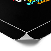 Sterke Woman Wolk Poster (Hoek)