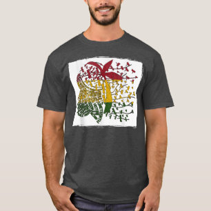 Sterke zwarte vrouw koningin Dames Black History M T-shirt