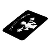 Sterker dagelijks - Vrouwen Magneet (Linkerzijde)