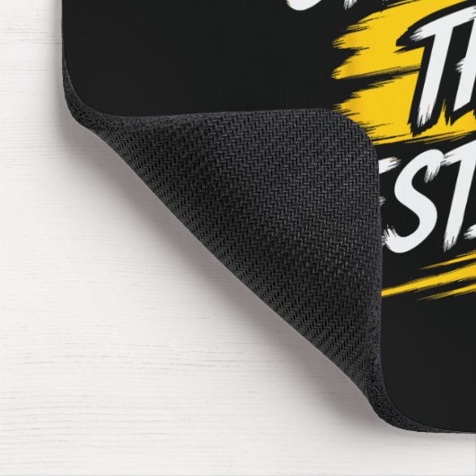 Sterker dan gisteren Motivatie Gym Quote Wor Muismat (Hoek)