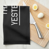 Sterker dan gisteren theedoek (Quarter Fold)