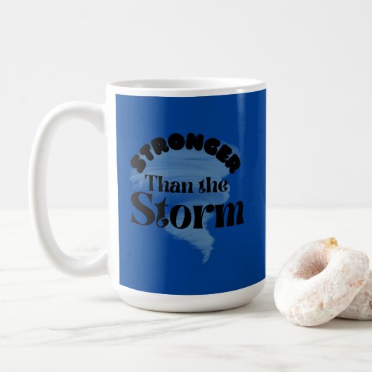 Sterker dan het Storm Koffiemok (Met donut)