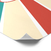 Sterker dan het Storm Retro Poster (Hoek)