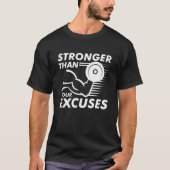 Sterker dan je accijnzen t-shirt (Voorkant)