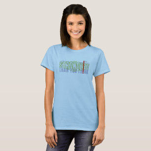 Sterker dan je denkt Vrouwen T-shirt