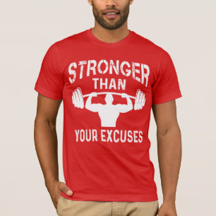 Sterker Dan Je Uitvluchten T-shirt