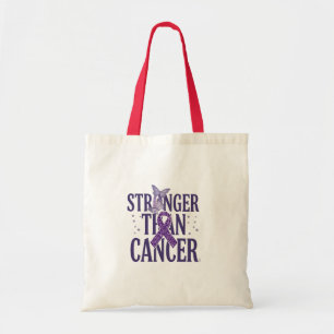 Sterker Dan Kanker Inspirerend  Tote Bag