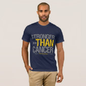 Sterker dan kanker - Neuroblastoma T-shirt (Voorkant volledig)
