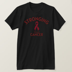 Sterker Dan Kanker T-shirt – Premium Print Detail