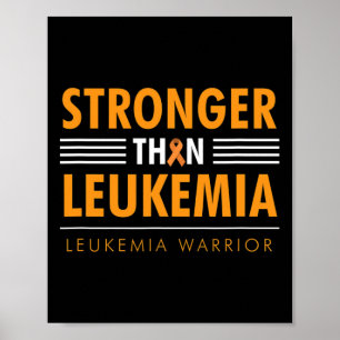 Sterker dan leukemie - Bewustzijnslint Poster