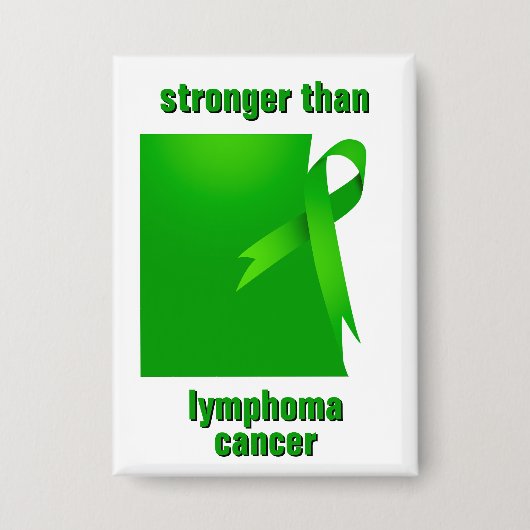 Sterker dan lymfoom kanker Button (Voorkant)