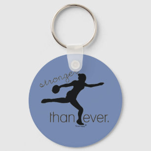 Sterker dan ooit Discus Throw Sleutelhanger Gift