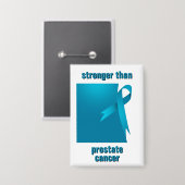 Sterker dan prostaatkanker Button (Voorkant / Achterkant)