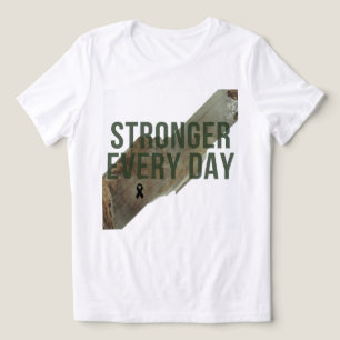 Sterker Elke Dag Dames T-shirt – Inspirerend S