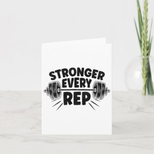 Sterker Elke Rep Gewichtheffer Bodybuilding Bodyb Kaart
