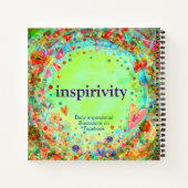 Sterker samen Floral Green Fun-inspiratie Notitieboek (Achterkant)