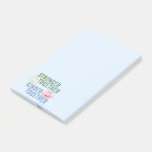 Sterker samen met elkaar post-it® notes (Schuin)