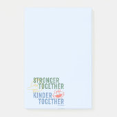 Sterker samen met elkaar post-it® notes (Voorkant)