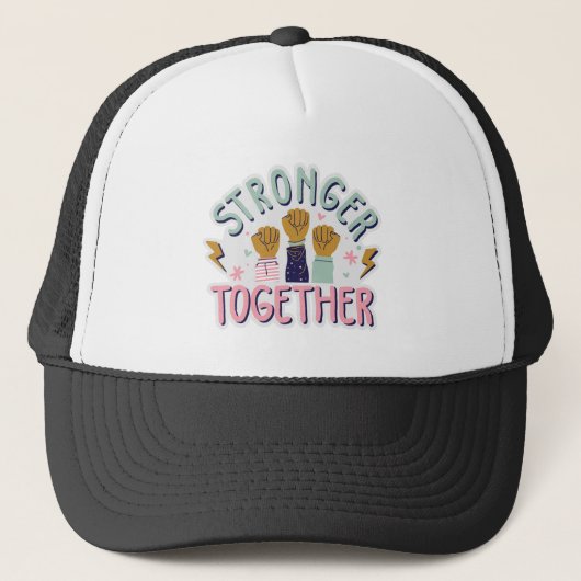 Sterker samen trucker pet (Voorkant)