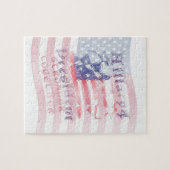 Sterker samen VS Hillary 4 President American Legpuzzel (Horizontaal)