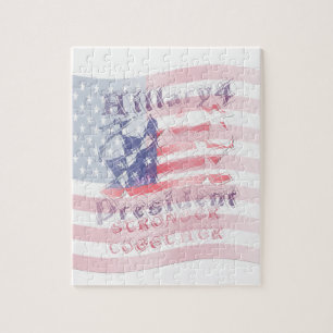 Sterker samen VS Hillary 4 President American Legpuzzel