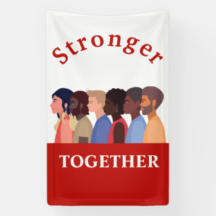 Sterkere, meer op elkaar afgestemde culturele dive spandoek