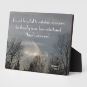 STERKERS KUNNEN ANGELS ZIJN FOTOPLAAT (Zijkant)