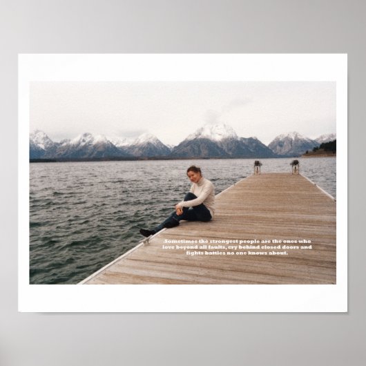 Sterkste mensen poster (Voorkant)