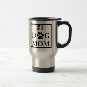 Sterkte #1 Dog Mam Travel Mug Reisbeker