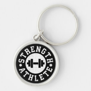 Sterkte atleet sleutelhanger