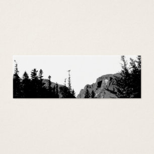 Sterkte/bergruimte in B&W-Bladwijzer Mini Visitekaartjes