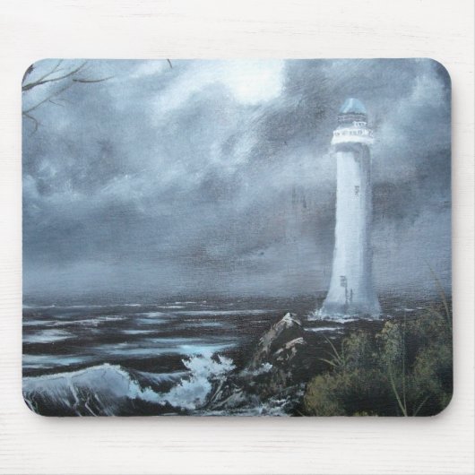 Sterkte door de duisternis Mousepad Muismat (Voorkant)