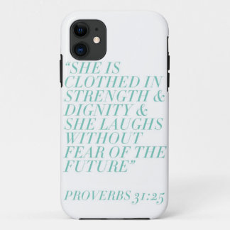 Sterkte en dichtheid (wit) iPhone 11 hoesje