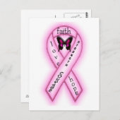 Sterkte en moed briefkaart (Voorkant / Achterkant)