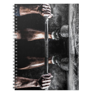 Sterkte Fitness Gewichtheffen Barbell Gym Notitieboek