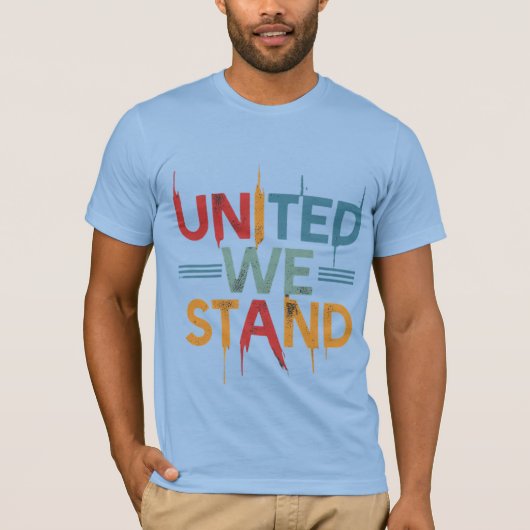 Sterkte in Eenheid T-shirt (Voorkant)