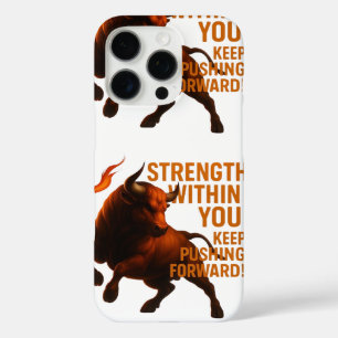 STERKTE IN JE, BLIJF DOORGAAN iPhone 16 PRO HOESJE