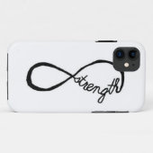 Sterkte Infinity Symbool iPhone 5 hoesje (Achterkant (horizontaal))
