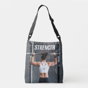 Sterkte Kortheid Vrouwen Spierwereld Motivatie Crossbody Tas