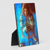 Sterkte & nederigheid Plaqueteken Fotoplaat (Zijkant)