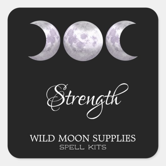 Sterkte Spell Kit Labels (Voorkant)