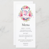 Sterling Bruiloft Menu 2 (Voorkant / Achterkant)