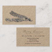  sterling-monitor / Premium extra dik Visitekaartje (Voorkant / Achterkant)