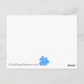 Sterling & Nilla, Sur La Carte Postale Run (Dos)